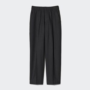 Uniqlo Dress Wide Leg Darted Black Pants Size M